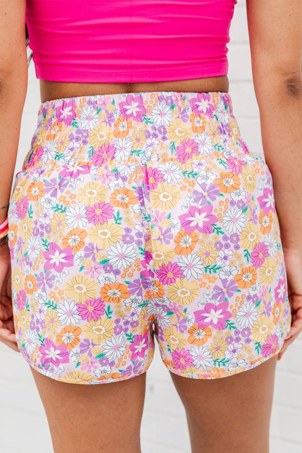 Floral Athletic Shorts
