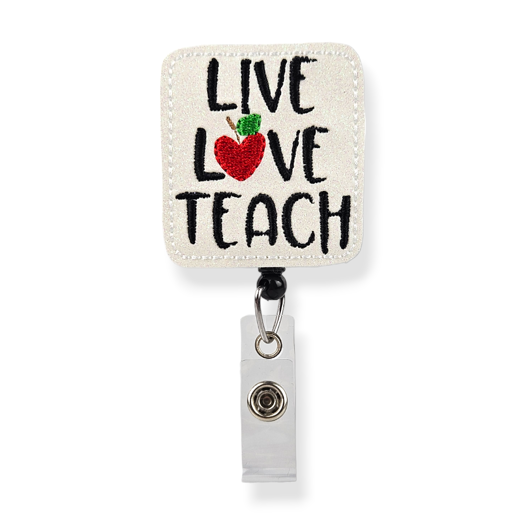 Live Love Teach Badge