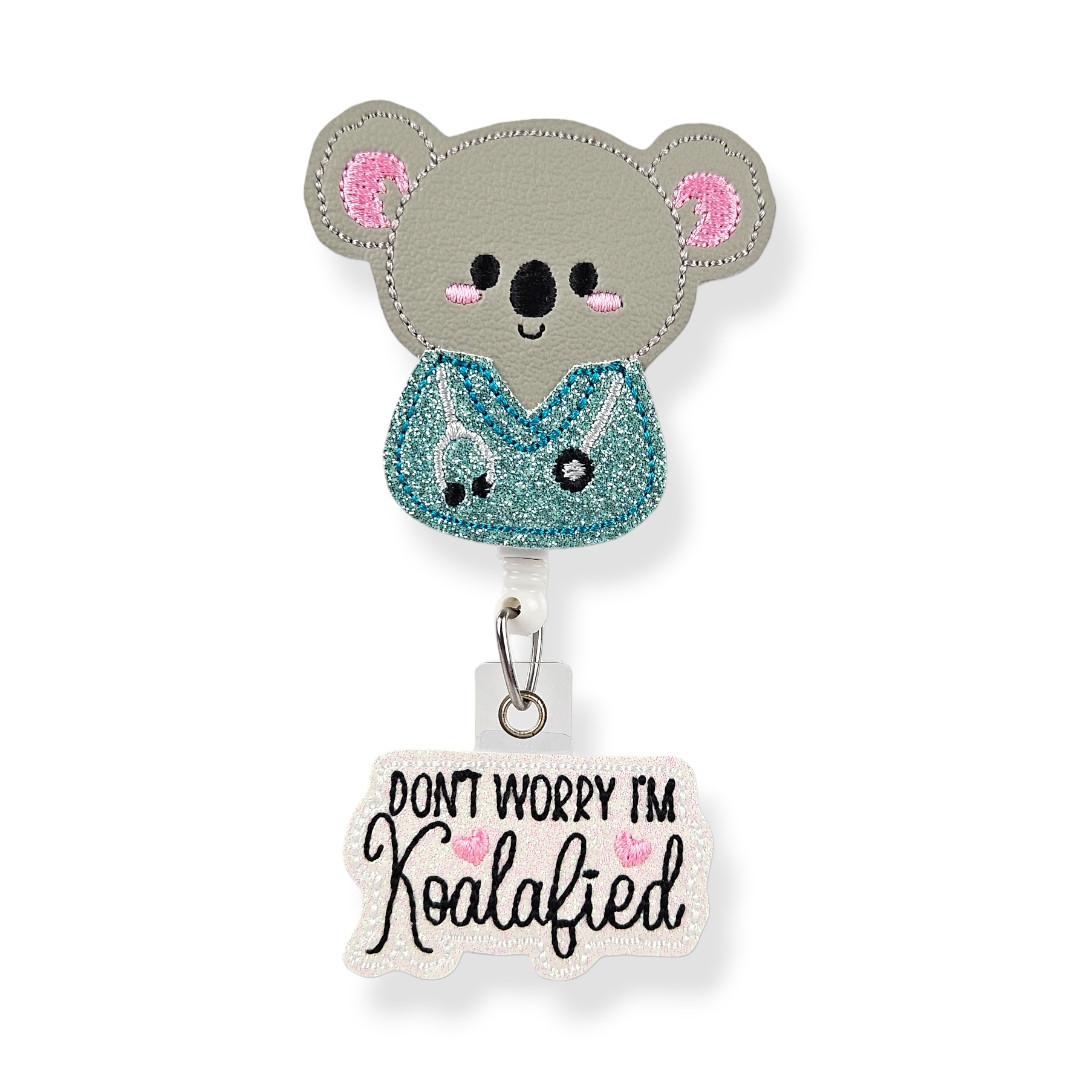 Koalafied Nurse Badge Pal