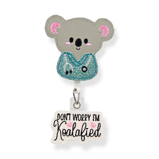 Koalafied Nurse Badge Pal
