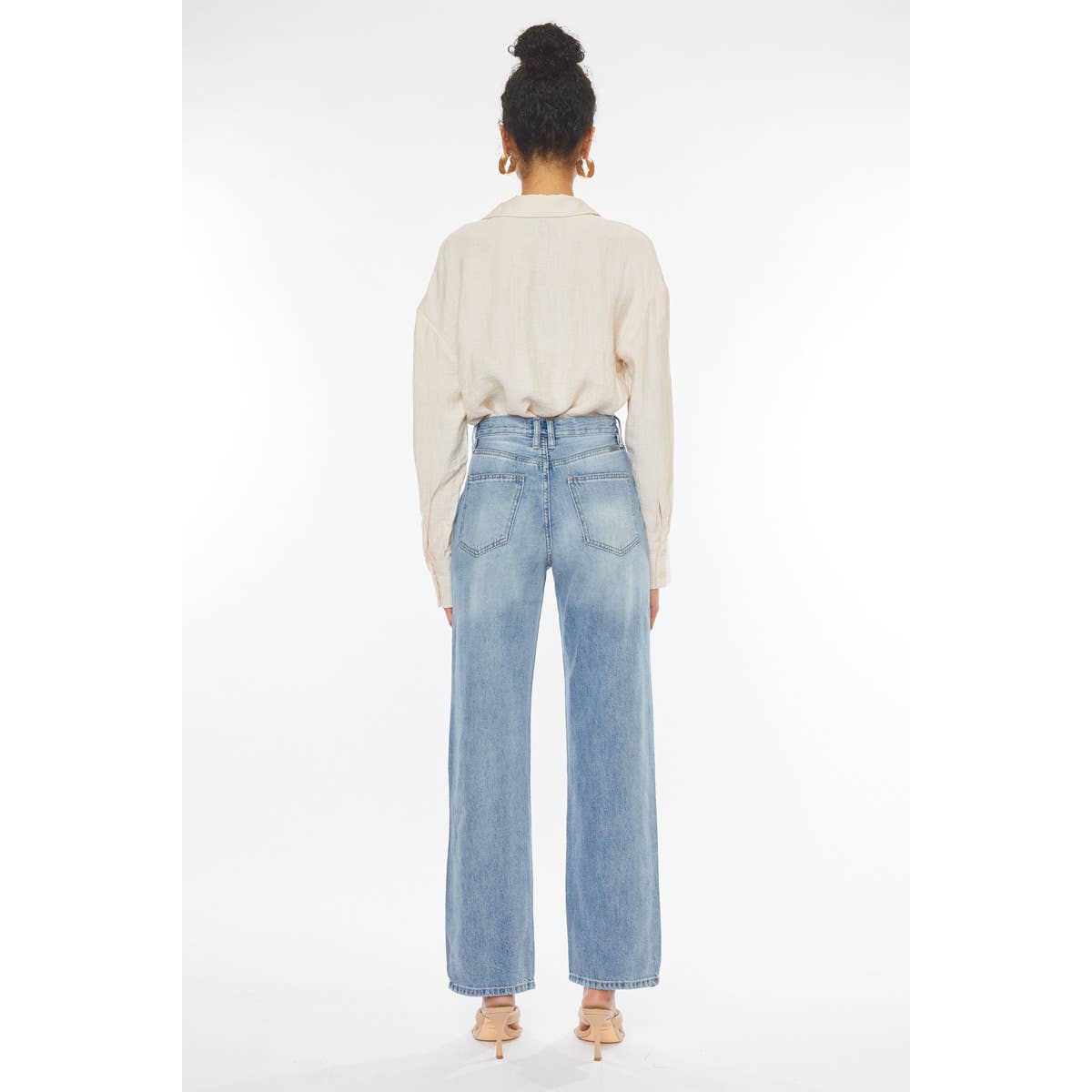 KC Wide Straight Jeans