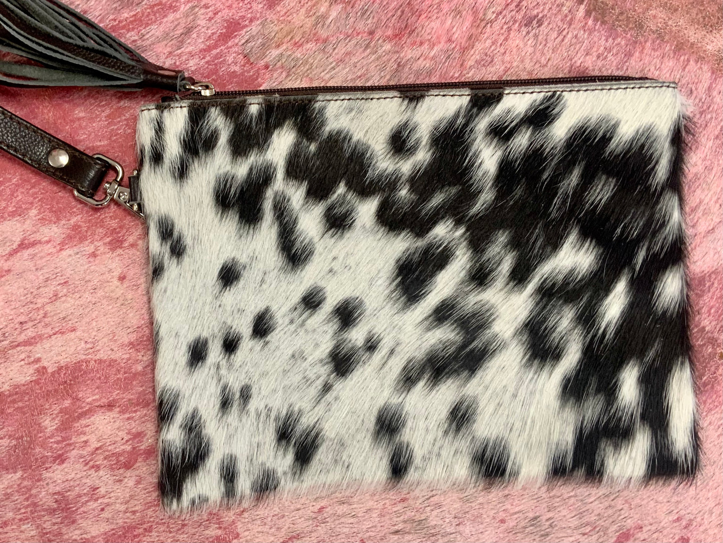 Cowhide Wrist Bag