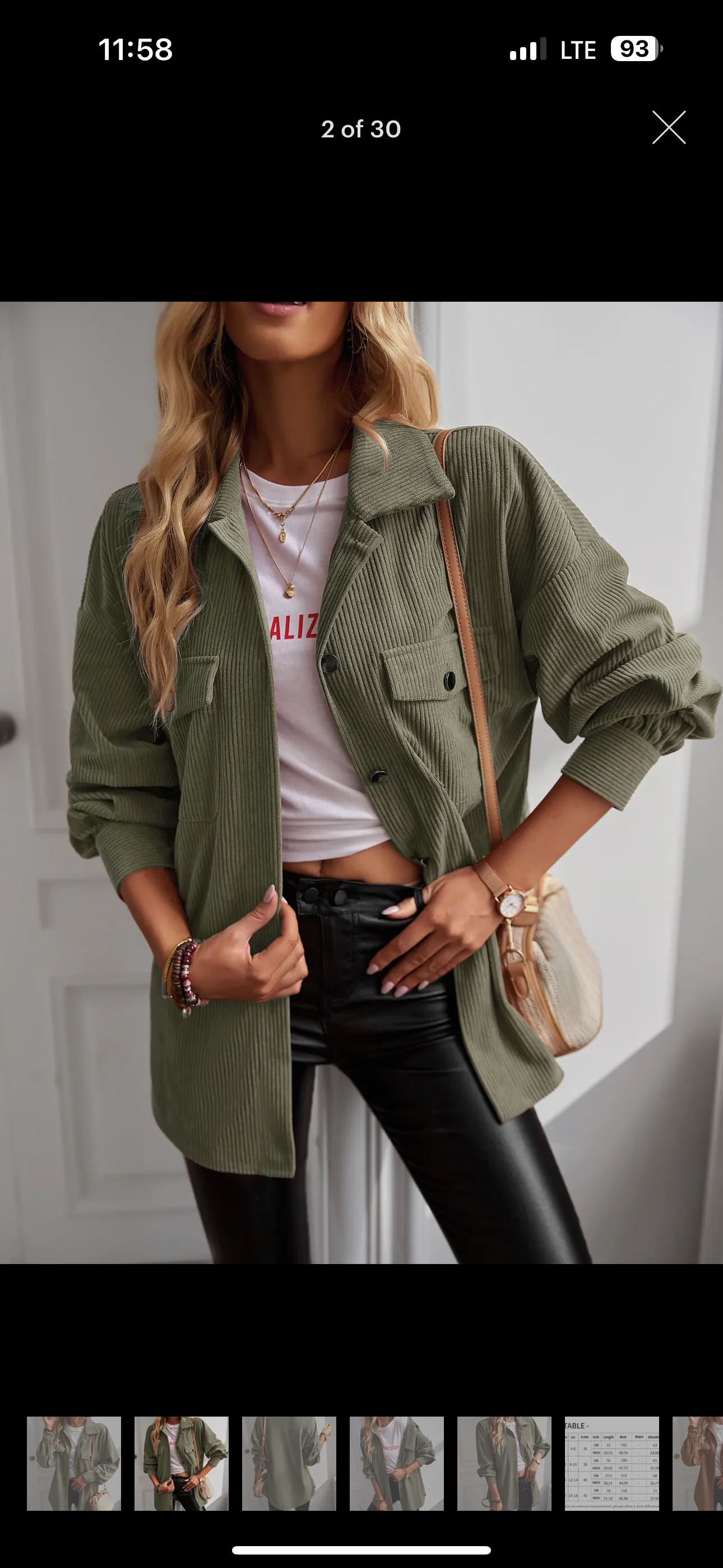 Corduroy Jacket