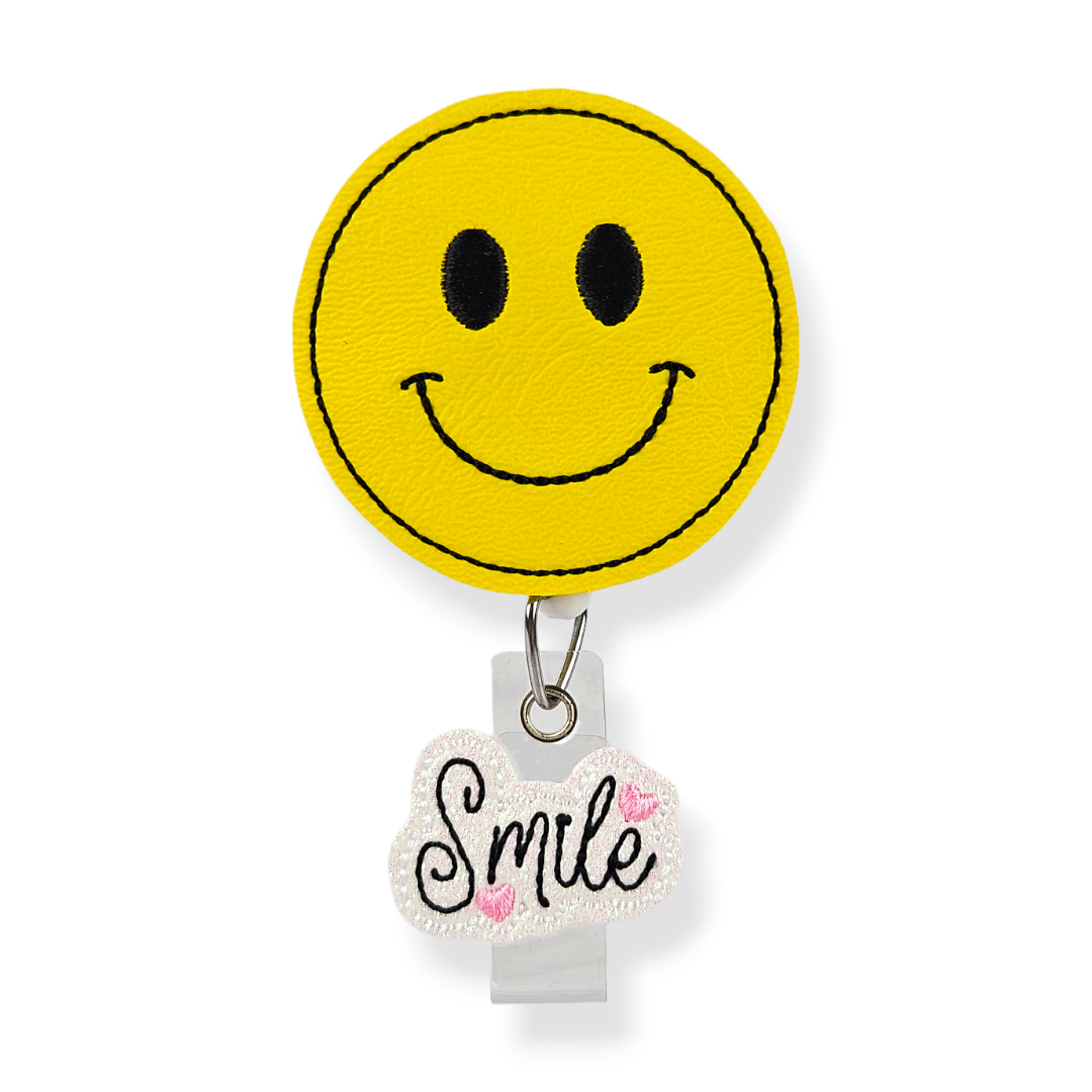 Smile Emoji Badge Pal