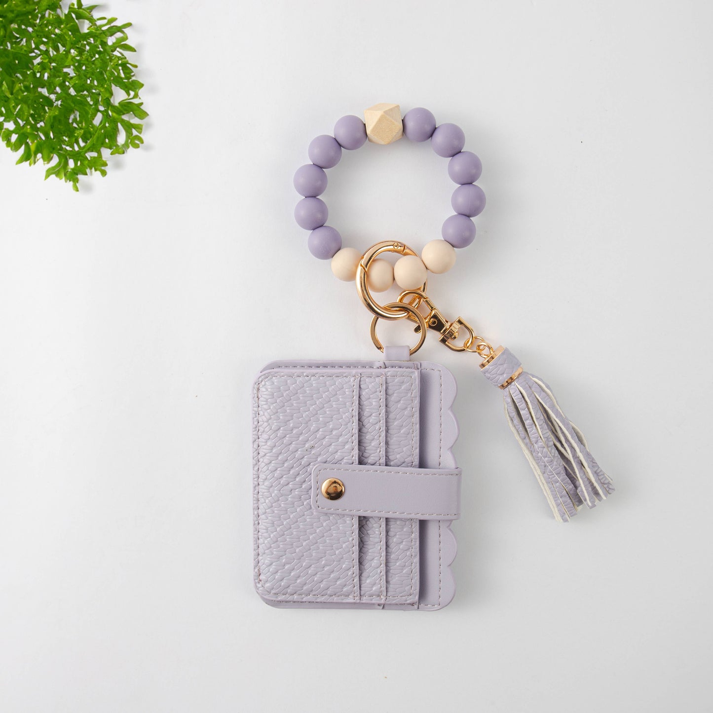 Silicone Wallet & Purse: Purple
