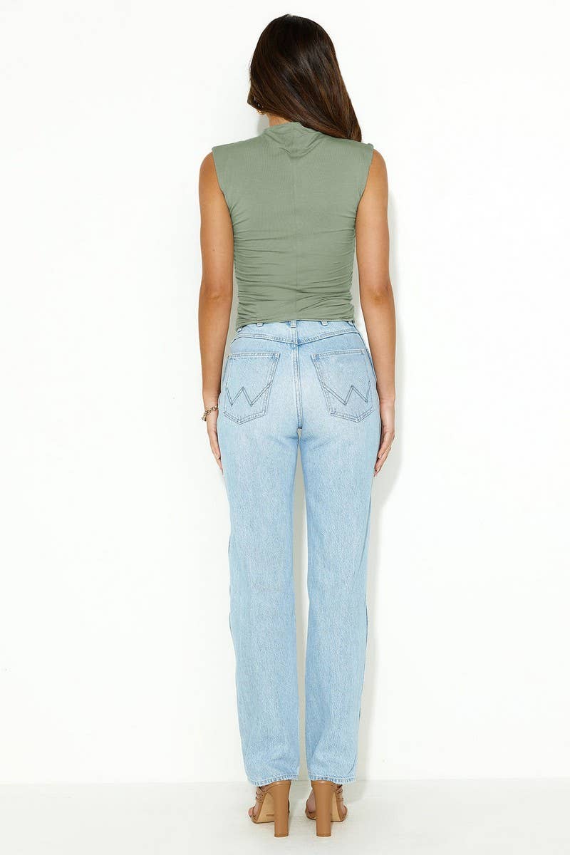 CLASSIC TURTLENECK TANK TOP