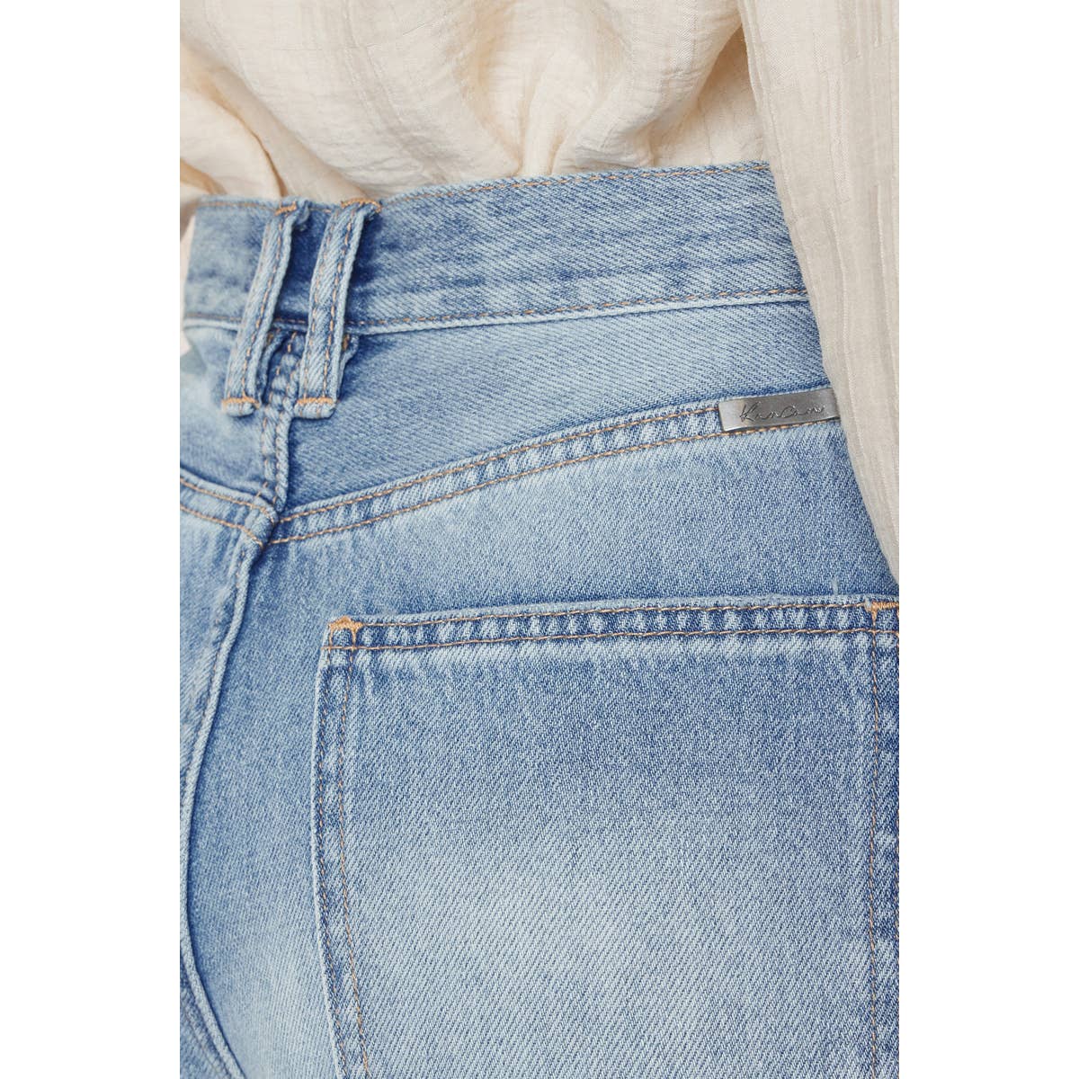 KC Wide Straight Jeans