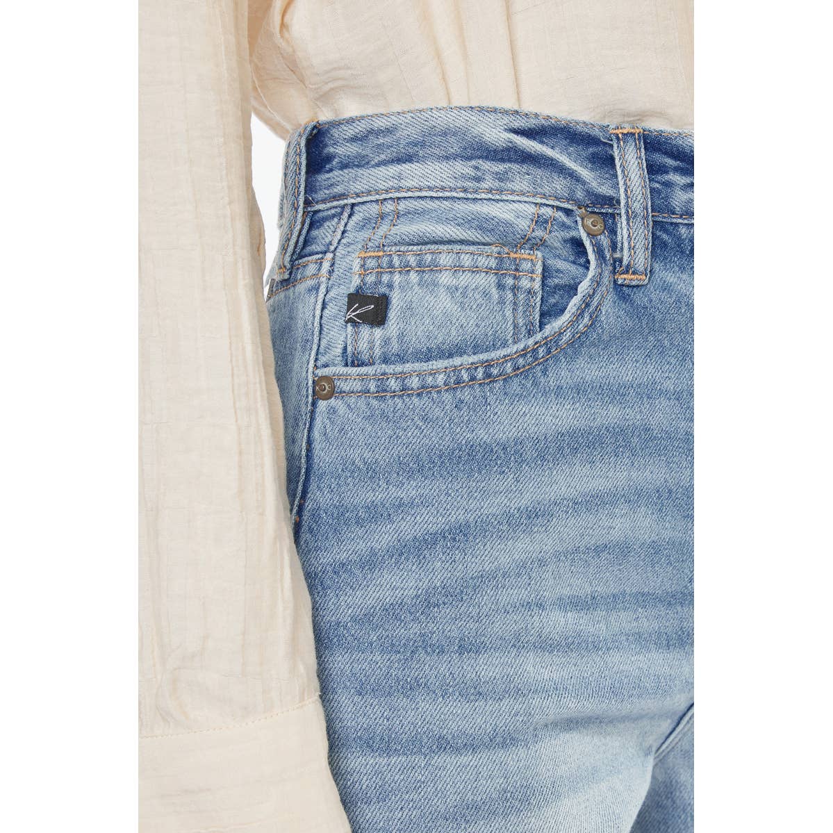 KC Wide Straight Jeans