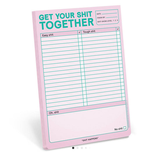 Get your Shit Together Pad