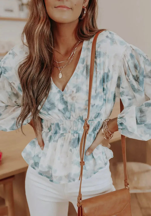 V-Neck Replum Top