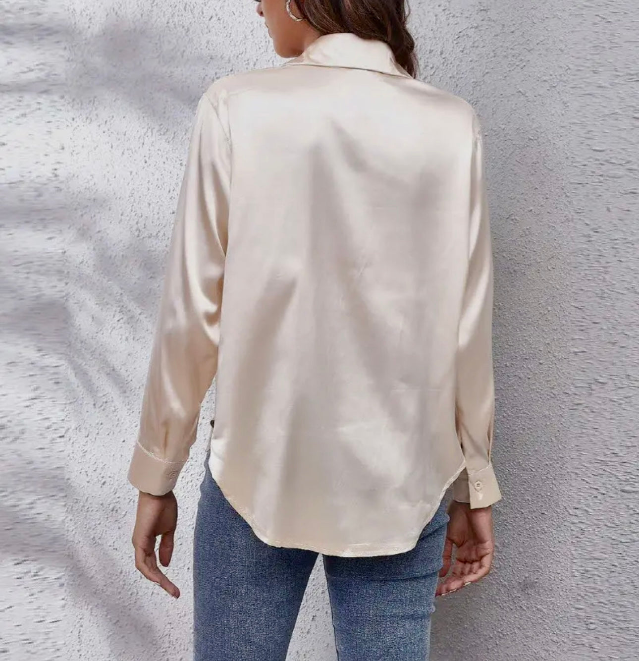 Silk Long Sleeve Blouse