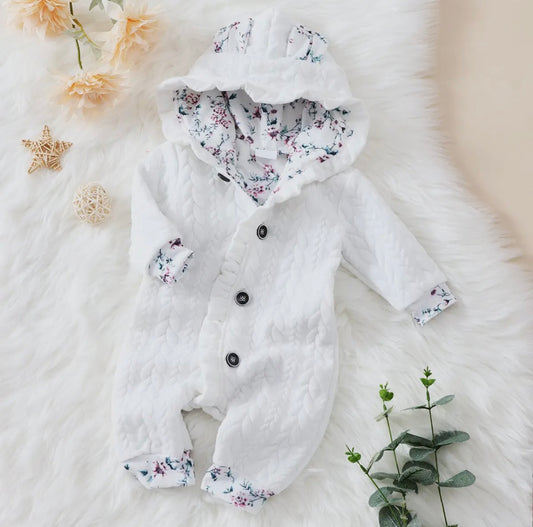 Baby Hooded Jumpsuit