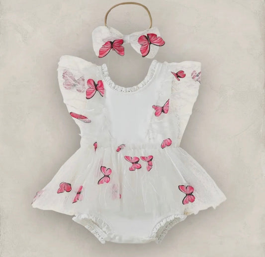 Baby Butterfly Romper
