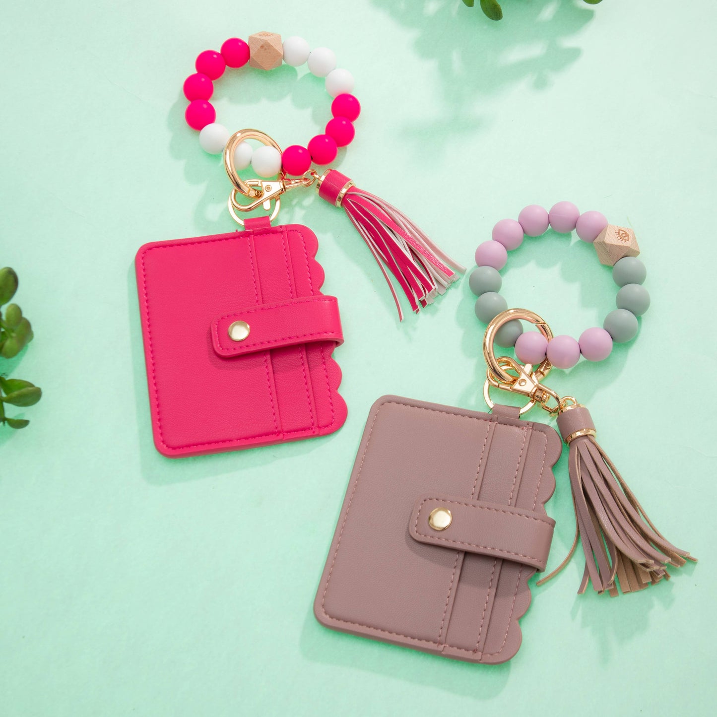 Cute Card Holder Case: Viva Magenta